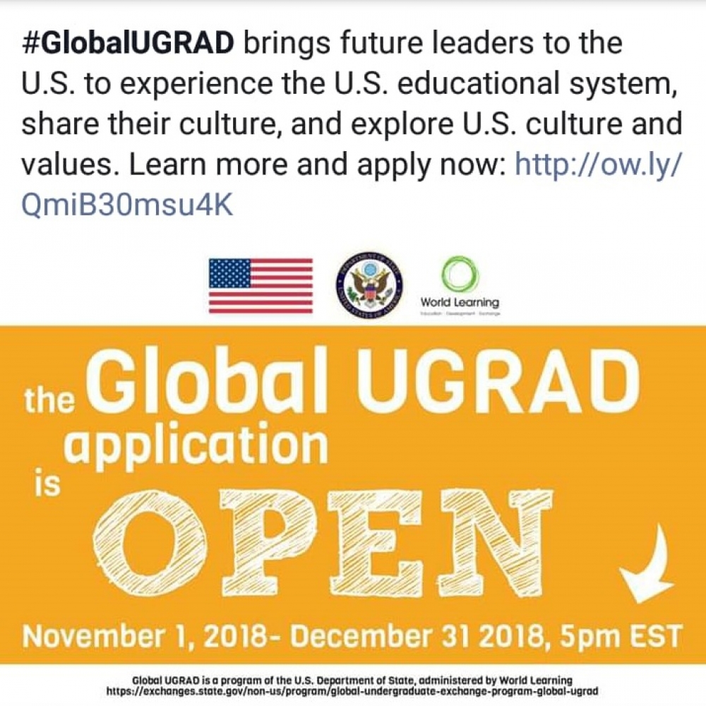 Global UGRAD Program Open For Applications