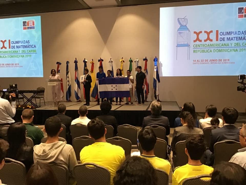 Honduras sobresale en la Olimpiada Matemática de Centroamérica y El Caribe